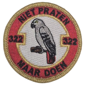 Patch 322 Squadron 6cm