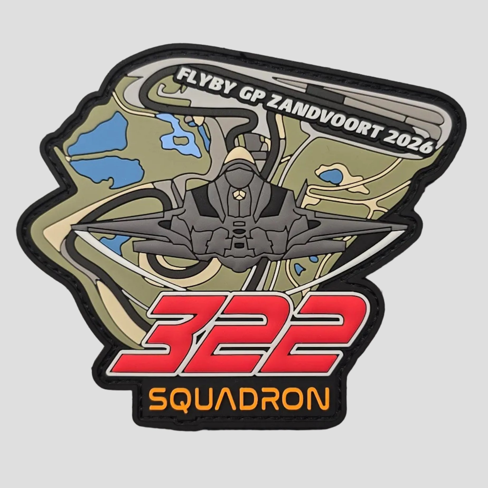 322 F1 Zandvoort PVC Patch