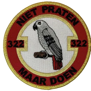 Patch 322 Squadron: 322 not talking but doing